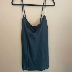 NWT Zeagoo Teal Camisole Top